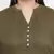 Refreshing solid khaki plus size women top