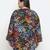 Band of colors plus size women casual top