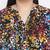 Band of colors plus size women casual top