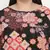 Zig zag floral print trendy plus size women top