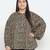 Leopard print plus size women top