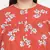 Mix of colors floral print pluss size women top