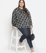 Avant Garade chain print plus size women top