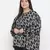 Avant Garade chain print plus size women top