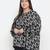 Avant Garade chain print plus size women top