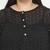 Sharp Balck Schiffli embroidery plus size women top