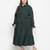 Adore solid green classy plus size women dress