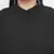 High class solid black plus size women dress