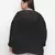 Panaro Solid black plus size women top