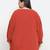 Bronza solid rusted plus size women top