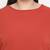 Bronza solid rusted plus size women top
