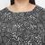 Embargo balck animal print plus size women top