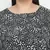 Embargo balck animal print plus size women top