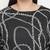 String Pattern print plus size women top