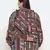 Classy pleated  neck tie knot printed plus size women top