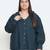 Saffer Green plus size women shirt