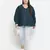 Saffer Green plus size women shirt