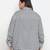 Doring check print stylish plus size women top