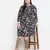 Flex of colors floral print plus size women dress