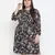 Flex of colors floral print plus size women dress