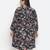 Flex of colors floral print plus size women dress