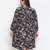Flex of colors floral print plus size women dress