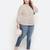 Winky Wink floral print plus size women top