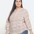 Winky Wink floral print plus size women top