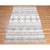 10x14 Ft Cotton Dhurrie Hand Block Printed Area Rug Floor Decor Brown Color