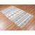 10x18 Ft Cotton Dhurrie Hand Block Printed Area Rug Floor Decor Brown Color
