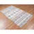 4x20 Ft Cotton Dhurrie Hand Block Printed Area Rug Floor Decor Brown Color