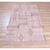 4x12 Ft Rug For Kids Room Boho Kilim Area Rug Hand Block Printed Cotton Durries