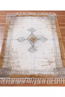 2x3 Ft Handmade Dark Brown Cotton Dhurrie Boho Kilim Area Rug Home Decorative Carpet