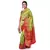 Light green woven banarasi silk saree with blouse