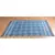 4x8 Ft Hand Made Cotton Dhurrie Bohemian Kilims Carpet blue Color