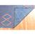 5x10 Ft Rug For Study Room Area Rug Hand Block Printed Cotton Durries Boho Kilim