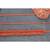4x12 Ft Rug For Study Room Area Rug Hand Block Printed Cotton Durries Boho Kilim
