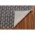 6x6 Ft Boho Rug Hand Made Cotton Dhurrie Area Rug Flatweave Dhurrie Blue Color Carpet
