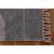 5x5 Ft Handmade grey Cotton Dhurrie Area Rug Boho Kilim Home Decorative Carpet