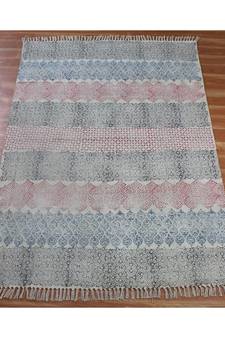 10x10 Ft Cotton Dhurrie Hand Made Area Rug Outdoor Beach Yoga Carpet