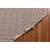 3x3 Ft Bohemian Rug Hand Block Printed Cotton Dhurrie Area Rug Pink Color Carpet Flat Woven