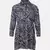 Zebronic Zebra print button-down girl dress