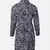 Zebronic Zebra print button-down girl dress