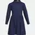 Katty solid blue girl dress