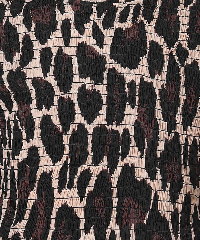 Gazal animal print girl top