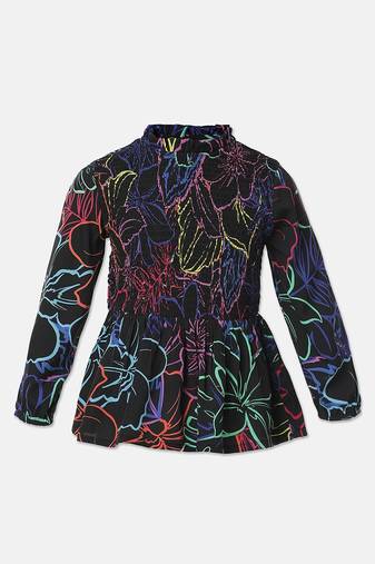 Stylezz floral print girl top