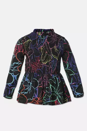 Stylezz floral print girl top