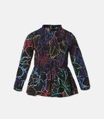 Stylezz floral print girl top