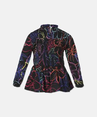 Stylezz floral print girl top 2