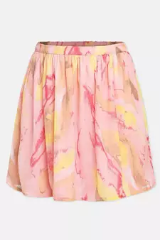 Shine of colours printed girl skirt